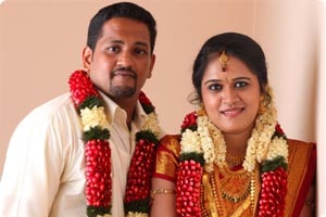 Nanda Kumar weds Lakshana